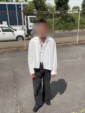 「TORY LEATHER（トリーレザー）のアイテム」を使った、DAICHIさん（メンズ・170cm）の夏コーディネート