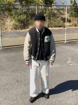 「crepuscule（クレプスキュール）のアイテム」を使った、DAICHIさん（メンズ・170cm）の春コーディネート