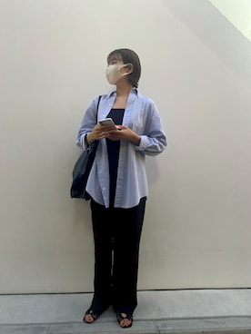 「CREA（クレア）のアイテム」を使った、来夢さん（レディース・165cm）の秋コーディネート