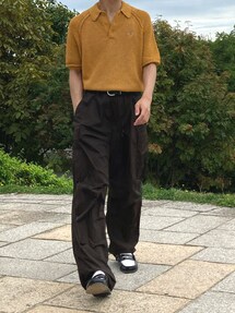 【美品】フレッドペリー リネンライク ニットポロシャツ グレー L 完売モデル 美品】フレッドペリー リネンライク ニットポロシャツ グレー L