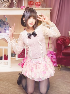 「Bobon21（ボボンニジュウイチ）のアイテム」を使った、Ramuneさん（レディース・167cm）の夏コーディネート