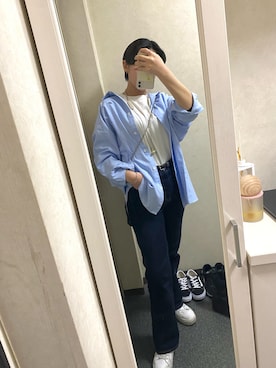 「FILA」｜Lunaさん（レディース・159cm）の春コーディネート