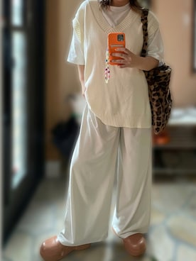 Mさん（レディース・153cm）の秋コーディネート