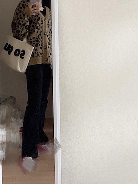 「AZUL by moussy（アズールバイマウジー）のアイテム（その他アウター）」を使った、areさん（レディース・158cm）の秋コーディネート