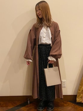 なさん（レディース・154cm）の秋コーディネート