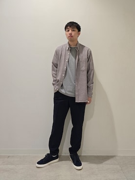 駆さん（メンズ・166cm）の秋コーディネート