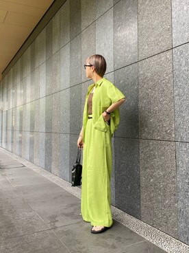 田原美波さん（レディース・158cm）の夏コーディネート