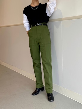 田原美波さん（レディース・158cm）の夏コーディネート