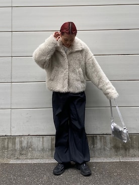 田原美波さん（レディース・158cm）の秋コーディネート