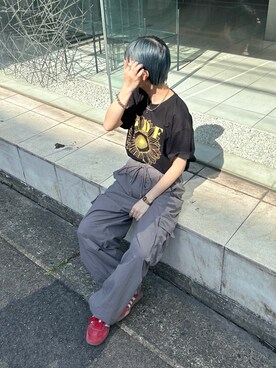 田原美波さん（レディース・158cm）の夏コーディネート