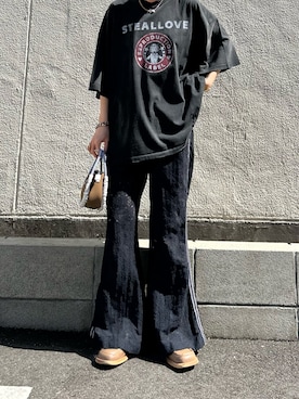 田原美波さん（レディース・158cm）の春コーディネート