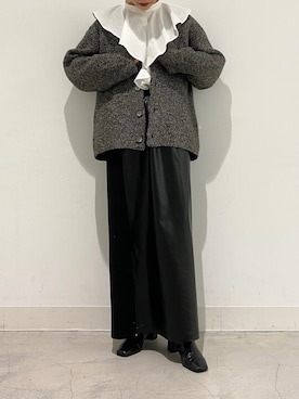 田原美波さん(レディース・158cm)の秋コーディネート