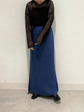 田原美波さん(レディース・158cm)の秋コーディネート