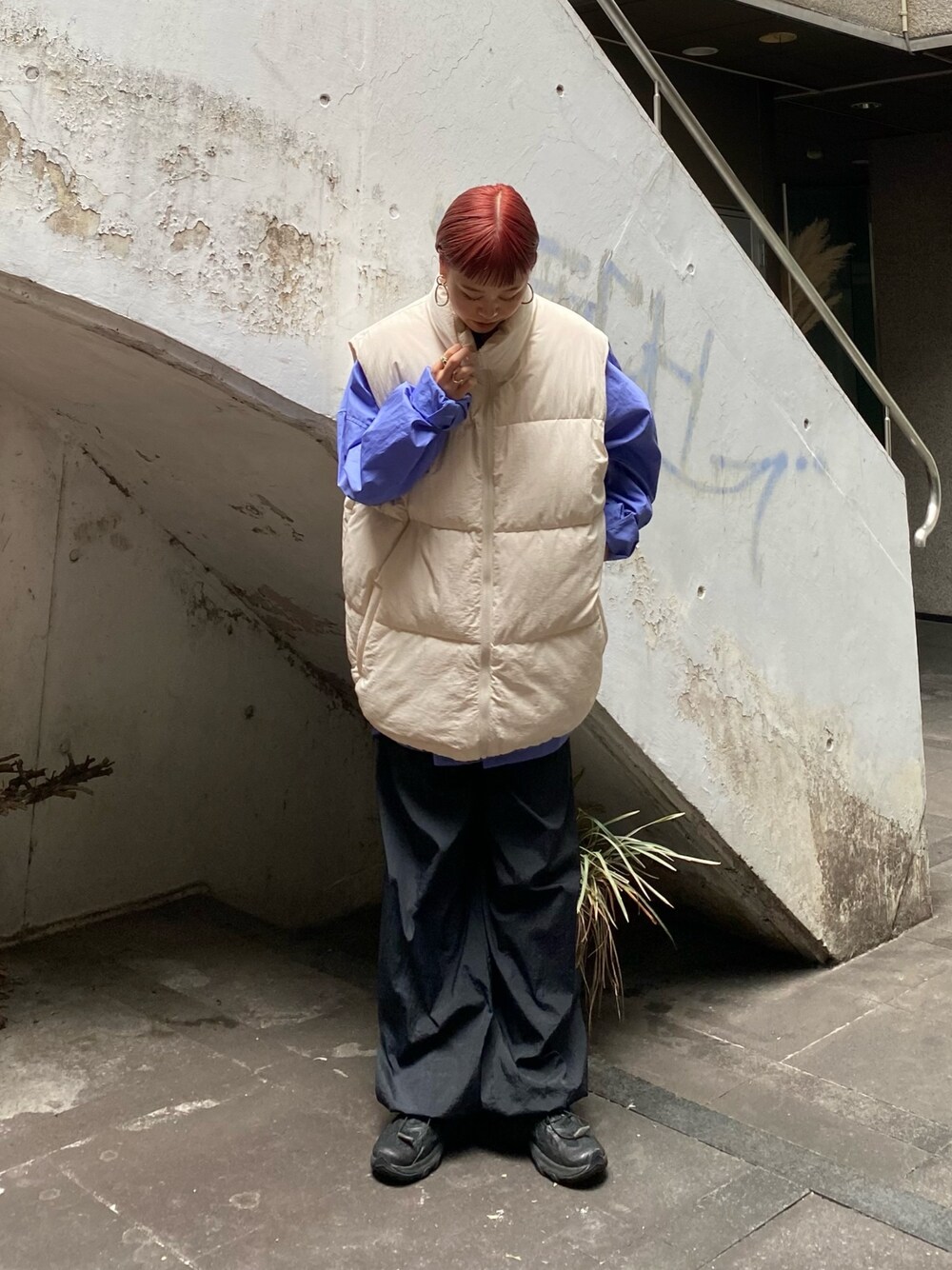 CIAOPANIC（チャオパニック）の「【23AW】ナイロンワッシャー中綿
