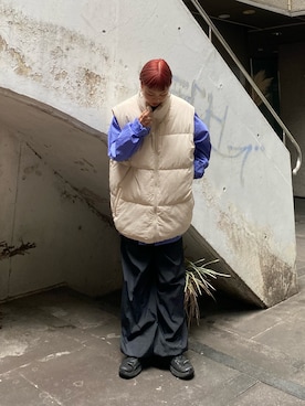 田原美波さん（レディース・158cm）の秋コーディネート