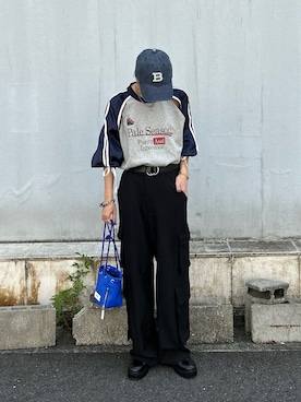 田原美波さん（レディース・158cm）の秋コーディネート