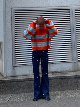 田原美波さん(レディース・158cm)の秋コーディネート