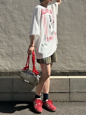 田原美波さん（レディース・158cm）の夏コーディネート