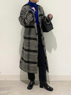 田原美波さん（レディース・158cm）の秋コーディネート