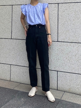 田原美波さん（レディース・158cm）の夏コーディネート