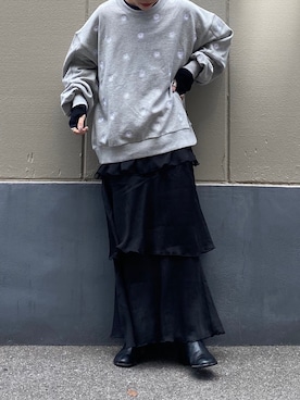 田原美波さん(レディース・158cm)の秋コーディネート