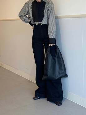 田原美波さん(レディース・158cm)の夏コーディネート