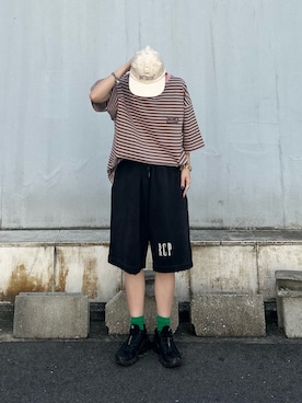 田原美波さん(レディース・158cm)の春コーディネート