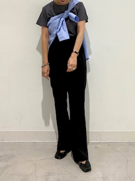 田原美波さん（レディース・158cm）の夏コーディネート