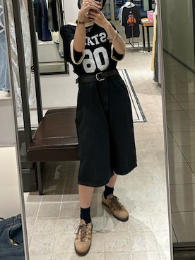 田原美波さん（レディース・158cm）の夏コーディネート