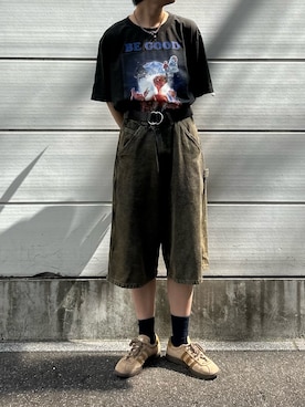 「E.T.」｜田原美波さん（レディース・158cm）の夏コーディネート