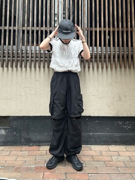 田原美波さん(レディース・158cm)の夏コーディネート