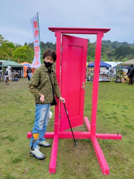 「A BATHING APE（アベイシングエイプ）のアイテム（ナイロンジャケット）」を使った、🤘hiroyuki🤘さん（メンズ・181cm）の春コーディネート
