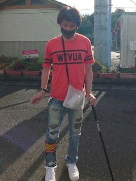 「ウォーキングスタイル」｜「アイテム（その他）」を使った、🤘hiroyuki🤘さん（メンズ・181cm）の夏コーディネート