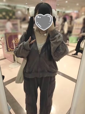 「HARE（ハレ）のアイテム（パンツ）」を使った、𝕒𝕤𝕦𝕜𝕒さん（レディース・156cm）の冬コーディネート