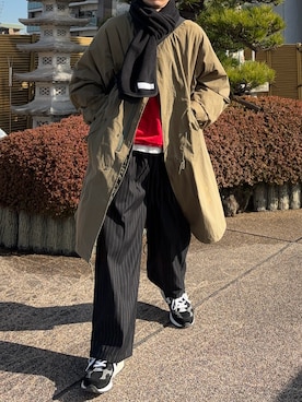 はしさん（メンズ・163cm）の冬コーディネート