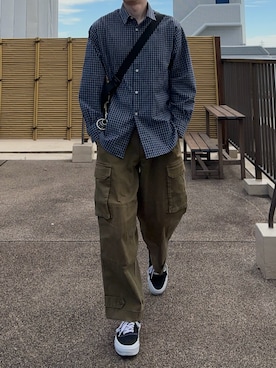 はしさん（メンズ・163cm）の春コーディネート