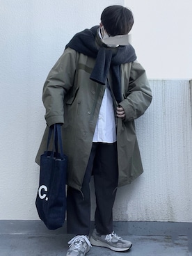 はしさん（メンズ・163cm）の冬コーディネート