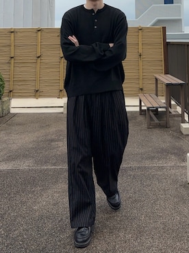 「Paraboot（パラブーツ）のアイテム」を使った、はしさん（メンズ・163cm）の秋コーディネート