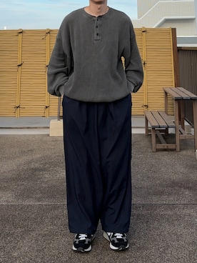 「アイテム（テーラードジャケット）」を使った、はしさん（メンズ・163cm）の秋コーディネート