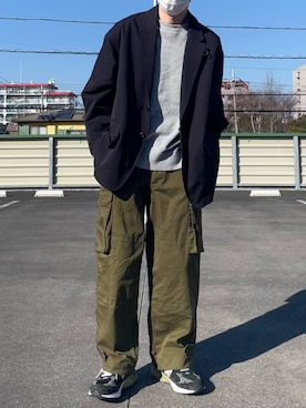 はしさん（メンズ・163cm）の冬コーディネート