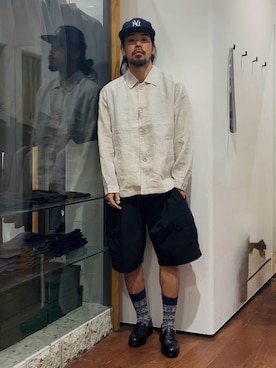 あべちゃんさん（メンズ・175cm）の春コーディネート