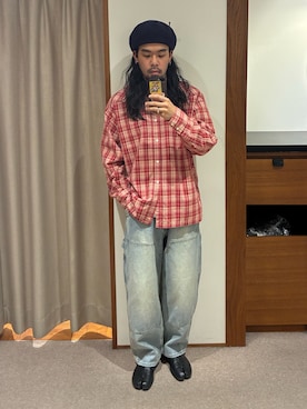 あべちゃんさん（メンズ・175cm）の春コーディネート