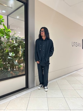 「アイテム（その他アウター）」を使った、あべちゃんさん（メンズ・175cm）の夏コーディネート