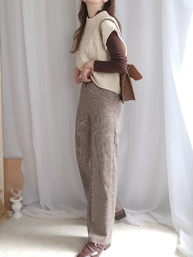 yu.さん（レディース・165cm）の秋コーディネート