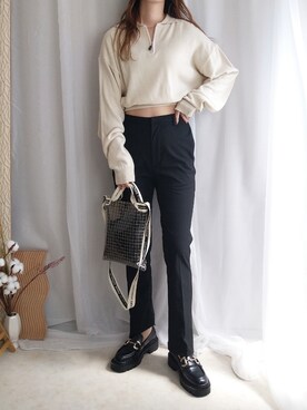 yu.さん（レディース・165cm）の秋コーディネート