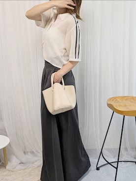 yu.さん（レディース・165cm）の夏コーディネート