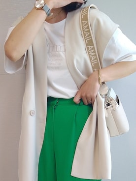 yu.さん（レディース・165cm）の春コーディネート