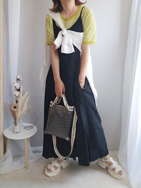 yu.さん(レディース・165cm)の春コーディネート