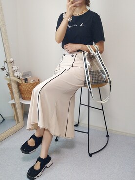 yu.さん(レディース・165cm)の夏コーディネート