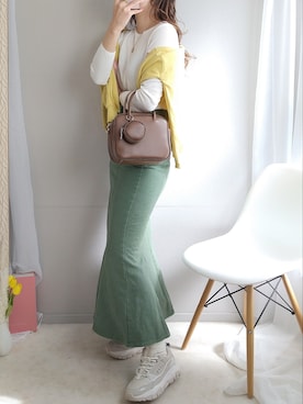 「Chiaro（キアロ）のアイテム」を使った、yu.さん（レディース・165cm）の冬コーディネート